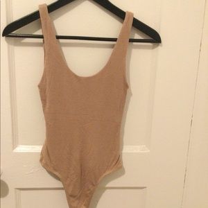 Aritzia soft ribbed bodysuit